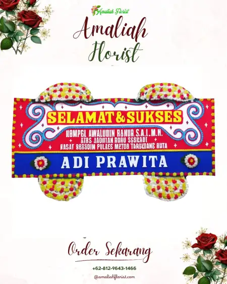 Papan Bunga Ucapan Selamat melawi